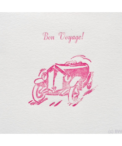 QuadroLino Karte Bon Voyage QadroKarte Bon Voyage
